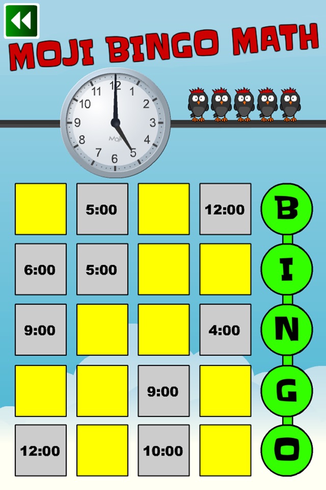 Moji Bingo Math screenshot 2