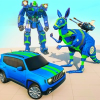 City Super Hero Robot Car Game