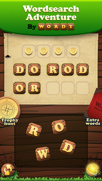 Wordy - Word Search Adventure screenshot 1