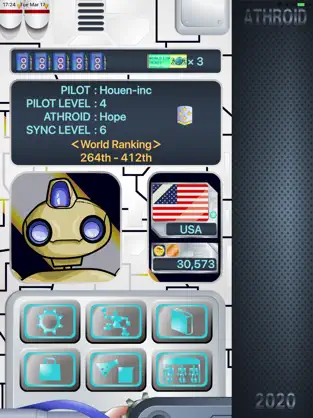 ATHROID2020, game for IOS