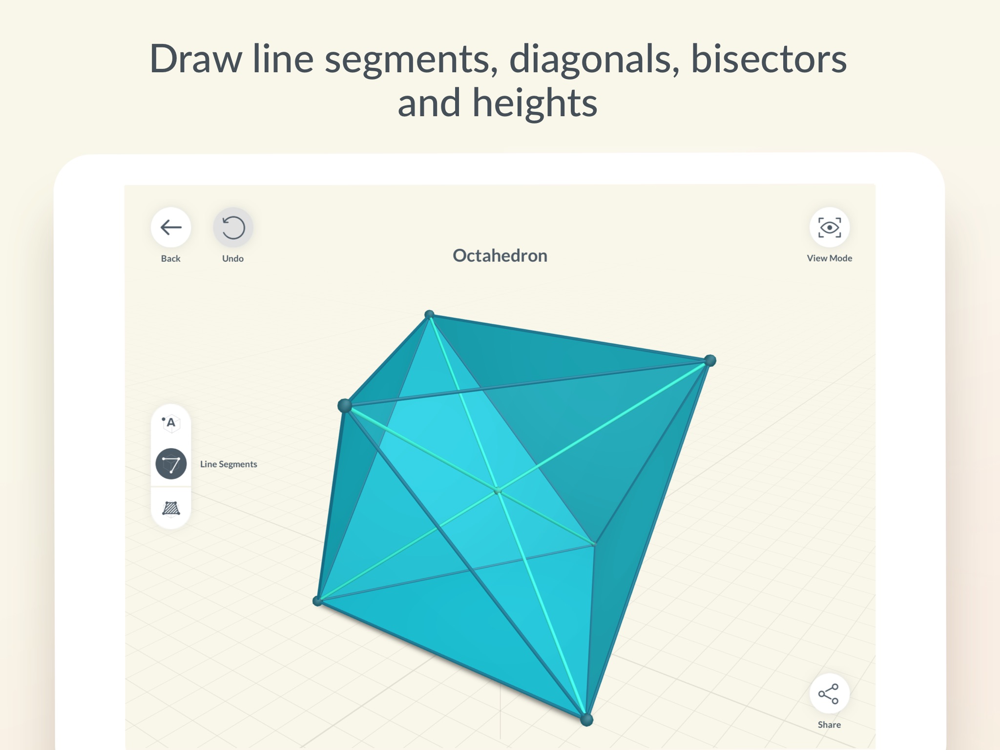 Shapes 3D - Geometry Drawing screenshot 2