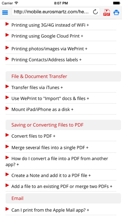 Save2PDF for iPhone Screenshot 5