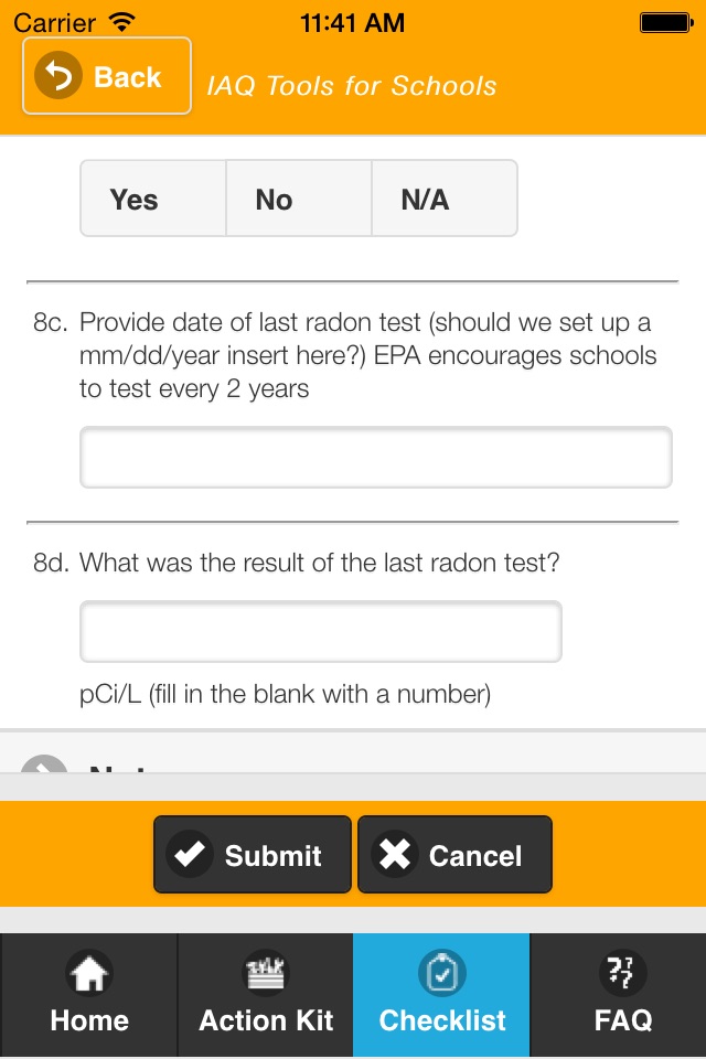 EPA Indoor Air Quality Schools screenshot 3