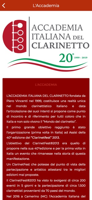 Accademia Italiana Clarinetto(圖1)-速報App