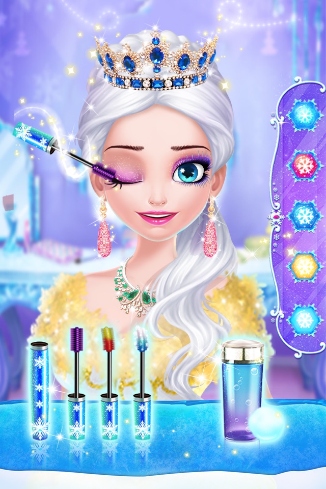 Ice Queen Spa - Girls Makeup screenshot 2