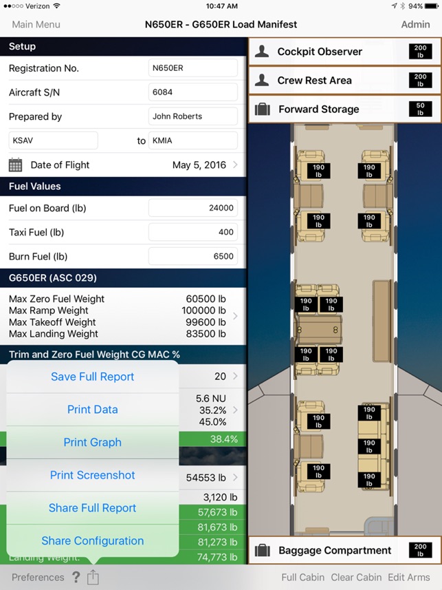 Gulfstream PlaneBalance(圖4)-速報App