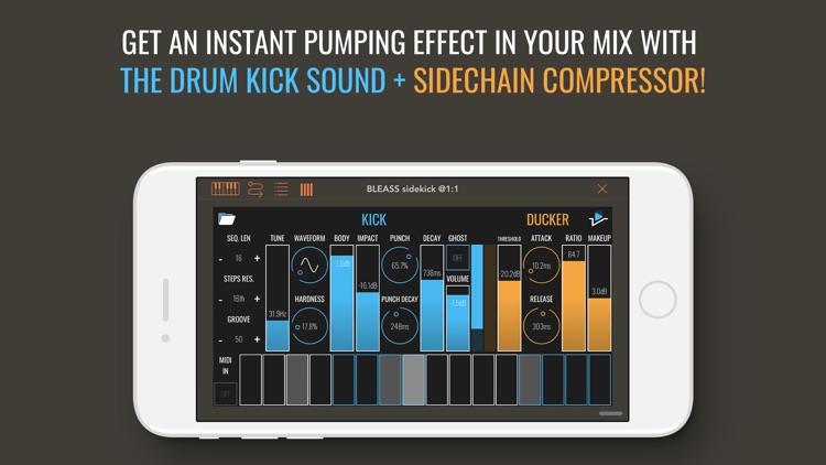 BLEASS sidekick AUv3 plugin
