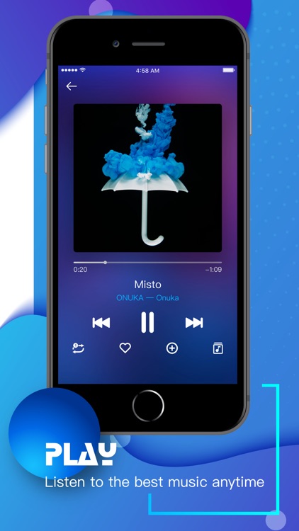 Muzi - music player