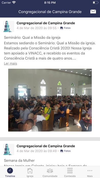 Congregacional Campina Grande screenshot 2