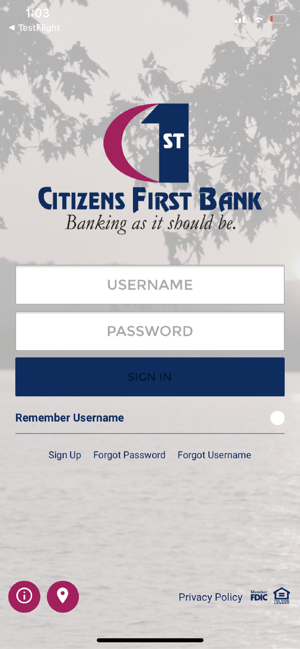 Citizens First Bank Mobile App(圖1)-速報App