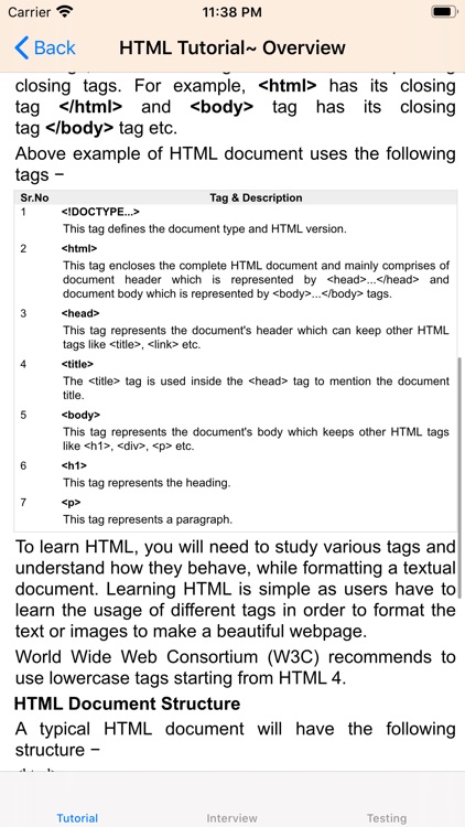 Tutorial for HTML screenshot-3