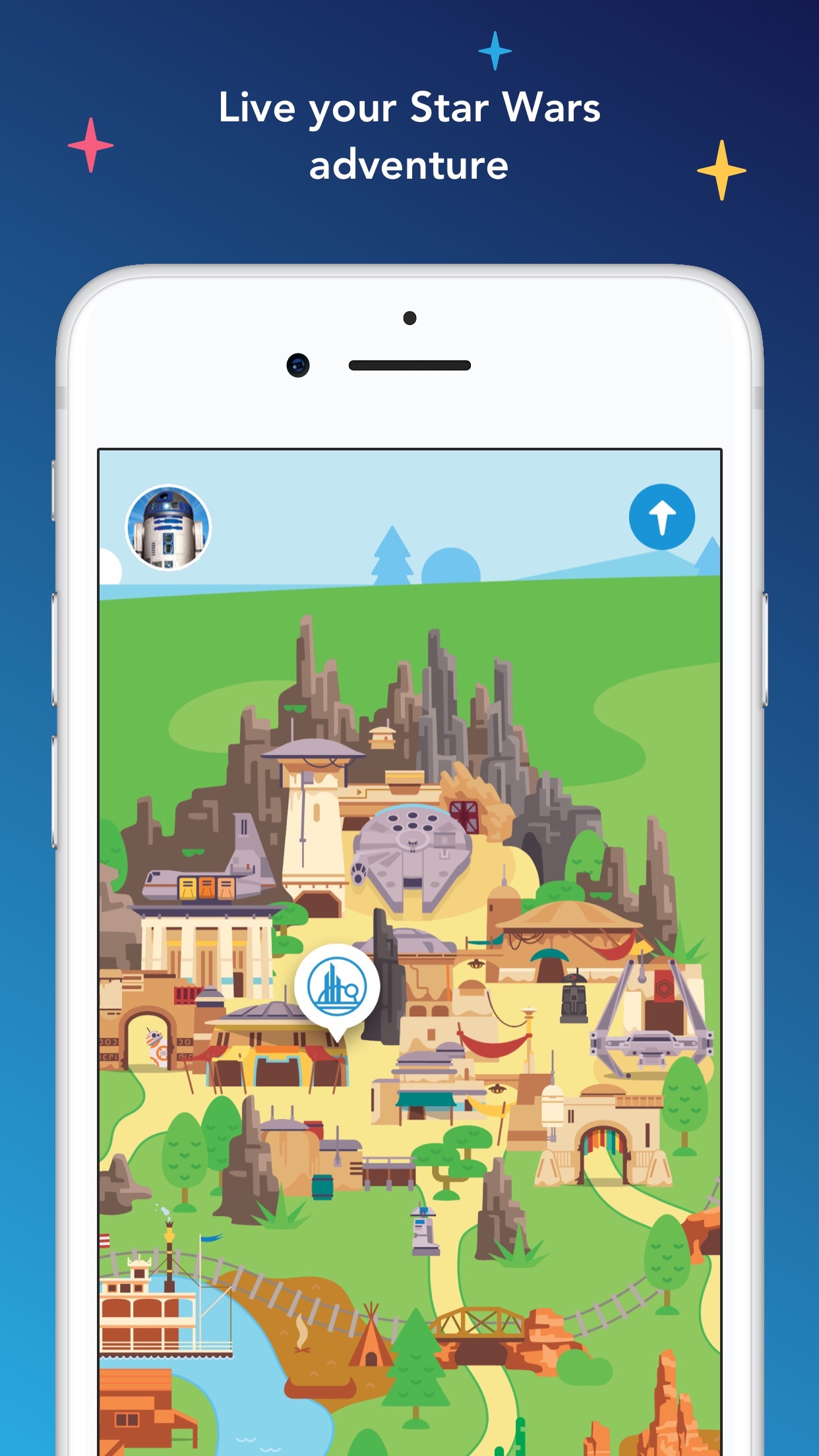 Screenshot do app Play Disney Parks