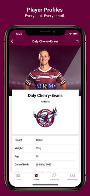 Manly Warringah Sea Eagles(圖7)-速報App