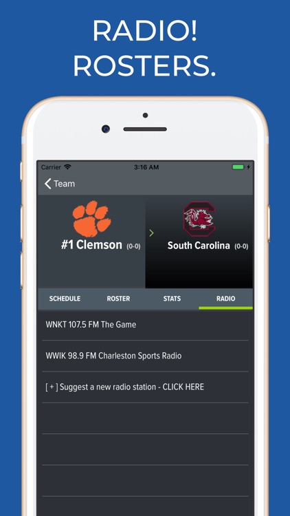 South Carolina Football App