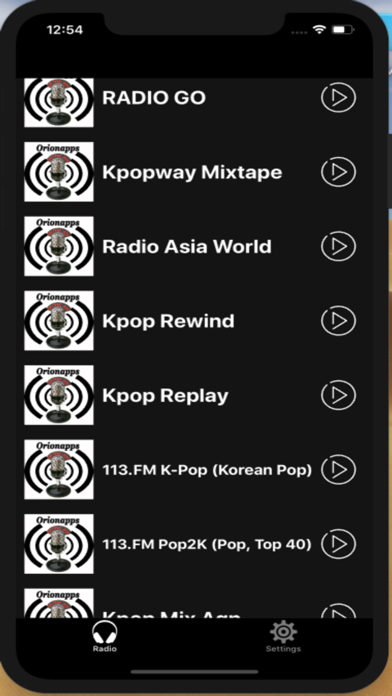 Radio Kpop screenshot 2