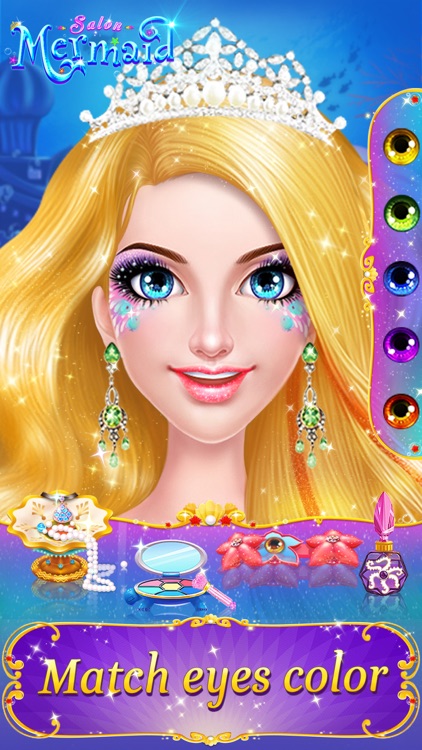 Mermaid Makeup & Dressup