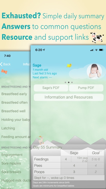 Breast Baby: Newborn Tracker