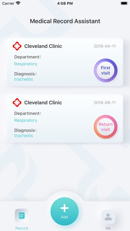 Case History Record