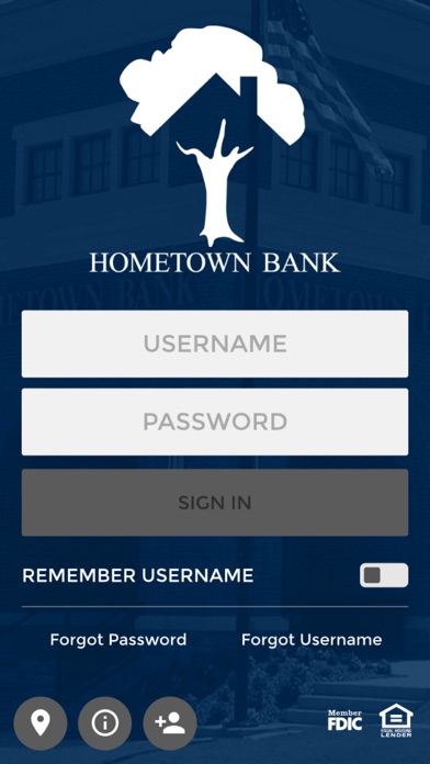How to cancel & delete HomeTown Bank of Alabama App from iphone & ipad 1