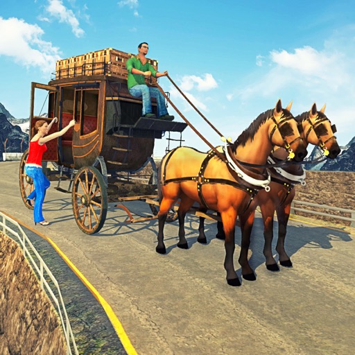 Offroad Horse Taxi Driving icon