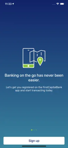 Screenshot 2 First Capital Bank App iphone