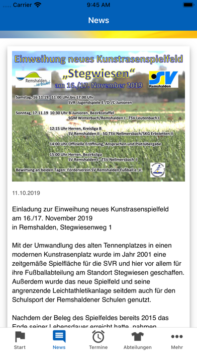 Sportvereinigung Remshalden screenshot 4