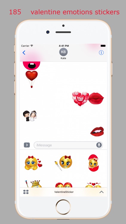 Valentine Sticker for iMessage