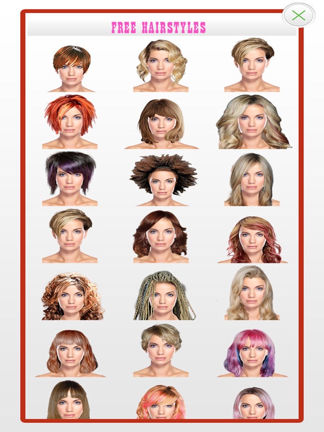 Hairstyles For Your Face Shape On The App Store