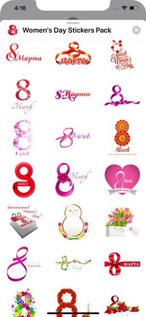 Women's Day Stickers Pack(圖3)-速報App