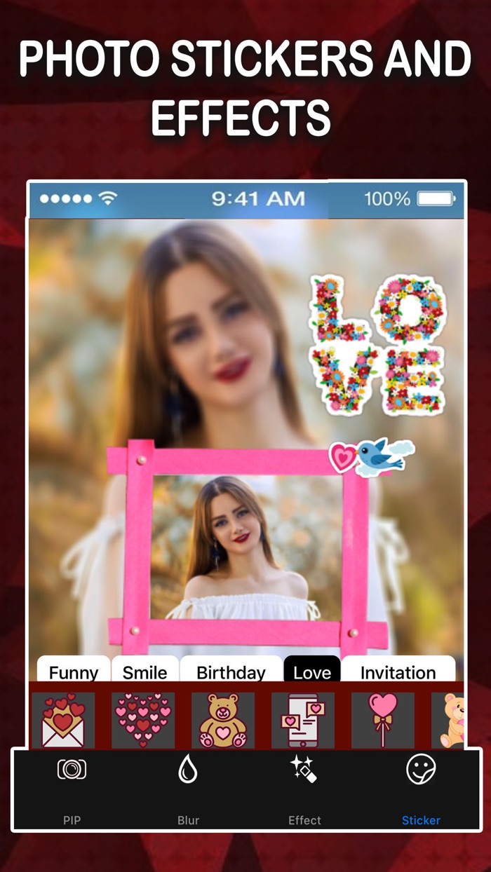 Mosaic Editor Photo Collage