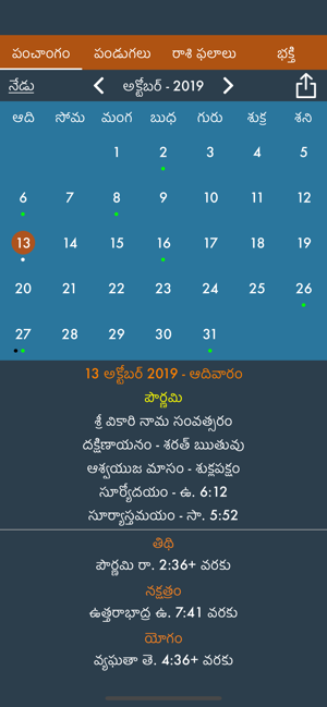 Telugu Calendar Horoscope 2020(圖1)-速報App