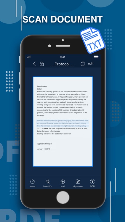 iScanner for Me: PDF Scanner