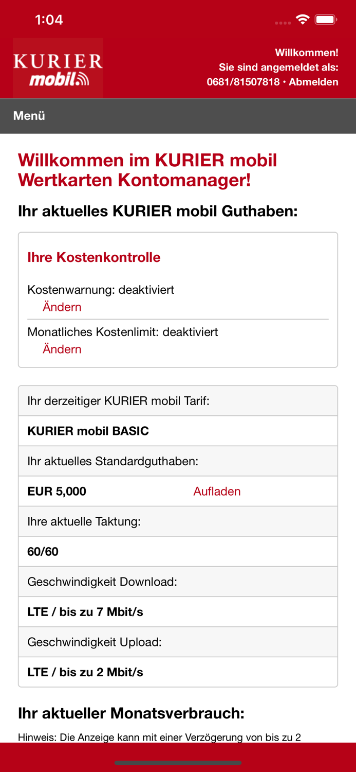 KURIER mobil