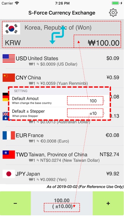 S-Force Currency Lite screenshot-5