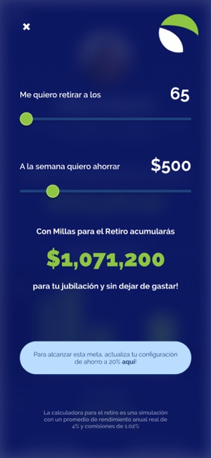 Millas Para el Retiro(圖2)-速報App