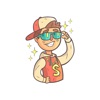 Handsome Skater Emoji Stickers