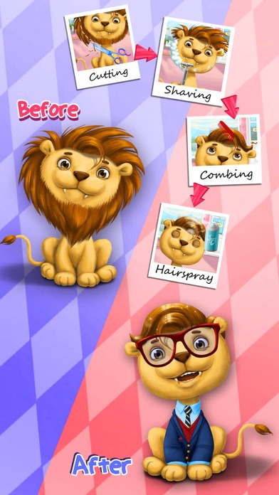 How to cancel & delete Animal Hair Salon & Dress Up from iphone & ipad 4