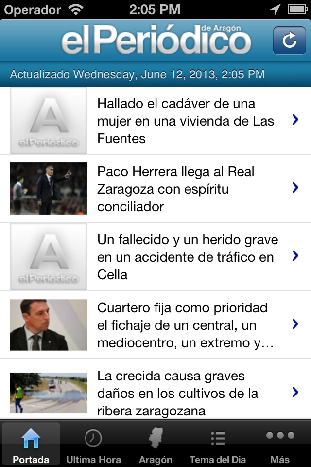 el Periodico de Aragón screenshot 2