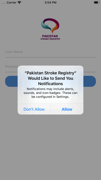Screenshot #2 pour Pakistan Stroke Registry