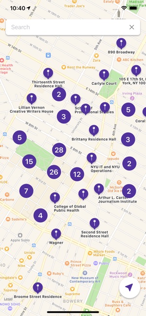 NYU Campus Maps