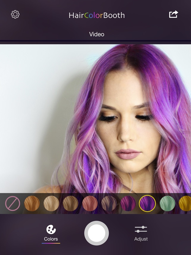 Hair Color Booth™ on the App Store