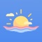 A simple and modern application showing the sunrise and sunset times by the exact minute