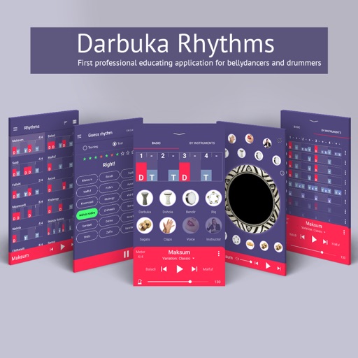 Darbuka Rhythms Icon