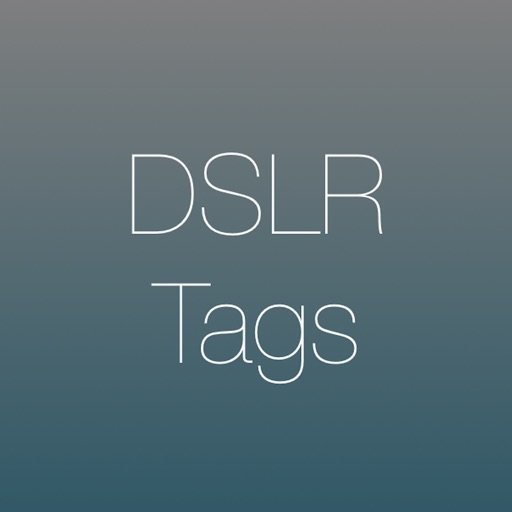 DSLR Tags iOS App