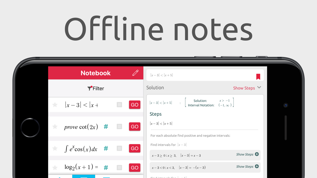 Symbolab Calculator Hack screenshot 5 - iOS app interface