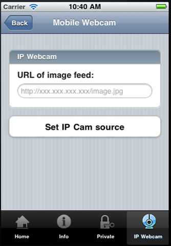 mobile webcam - náhled