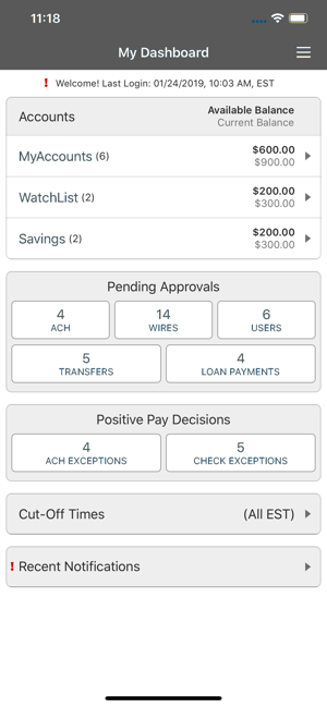 Simmons Treasury Management