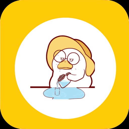 Lovely duck Emoji iOS App
