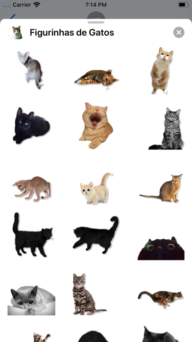 Figurinhas de Gatos screenshot 3