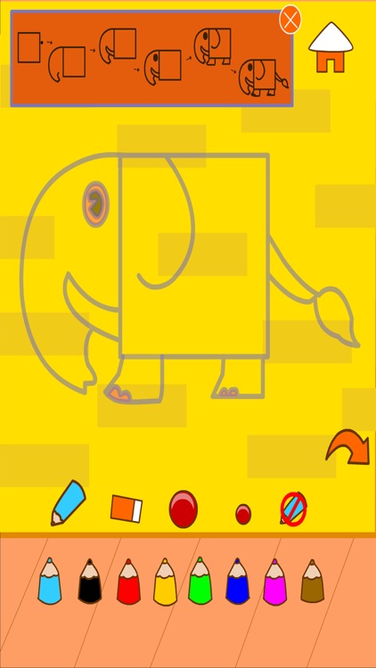 Easy Coloring Book Animals screenshot-4